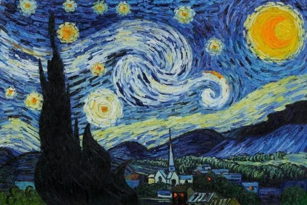 Ο Βαν Γκογκ ο μεγαλύτερος Ολλανδός ζωγράφος μετά τον ιμπρεσιονισμό Starry Night over the Rhone