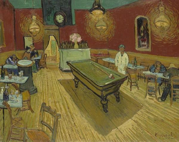 Ο Βαν Γκογκ ο μεγαλύτερος Ολλανδός ζωγράφος όλων των εποχών The Night Cafe 1888