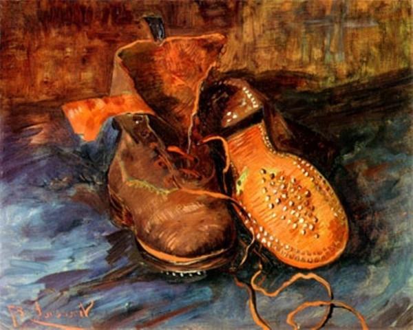 Ο Βαν Γκογκ ο μεγαλύτερος Ολλανδός ζωγράφος όλων των εποχών Ένα ζευγάρι παπούτσια 1887