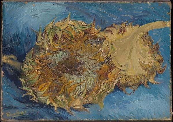 Ο Βαν Γκογκ ο μεγαλύτερος Ολλανδός ζωγράφος όλων των εποχών, δύο ηλιοτρόπια κομμένα