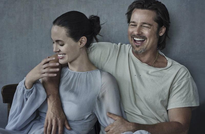Vanity Fair Italia Νοέμβριος 2015 Angelina Jolie Brad Pitt Hollywood Ηθοποιός