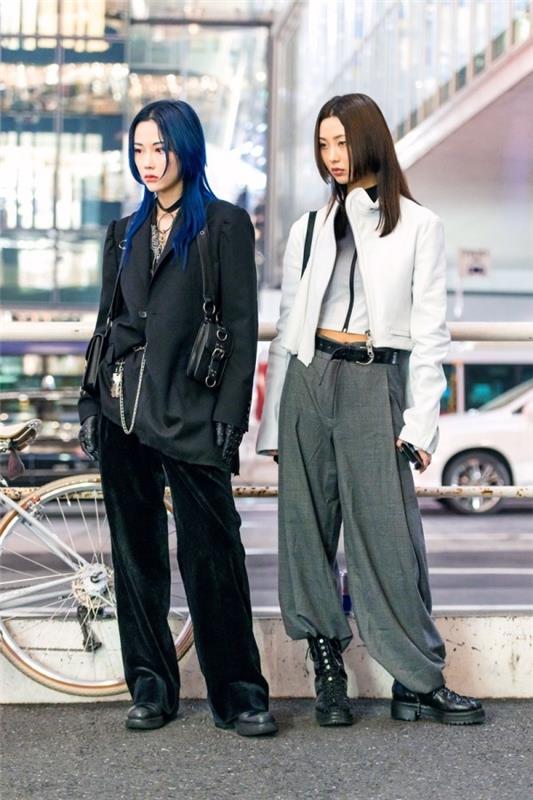 Διαφορετικά κοστούμια - τάσεις της μόδας street fashion