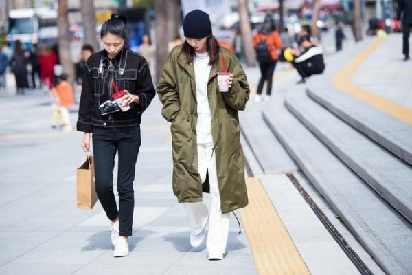 Διαφορετικά χρώματα για το παντελόνι Trends Street fashion