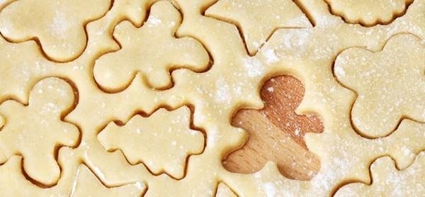 Διαφορετικά σχήματα για παραδοσιακά χριστουγεννιάτικα μπισκότα