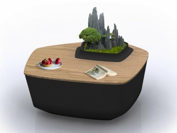 Volcane ιδέες ντεκό αποθήκευσης τραπεζιού σαλονιού