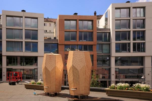 Volcano The Beehive Installation Oslo Norway Public Awareness