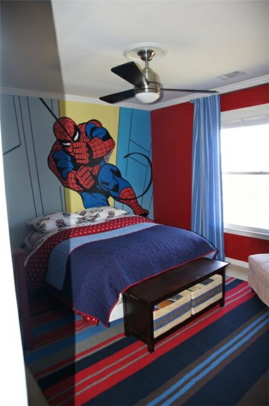 Διακόσμηση τοίχου φωτογραφία ταπετσαρία ήρωες spiderman