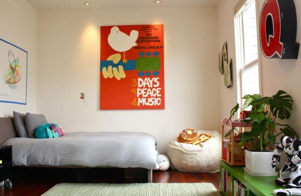 Διακόσμηση τοίχου αφίσες παιδικό δωμάτιο παιδικό κρεβάτι παιχνιδιάρικο σχέδιο