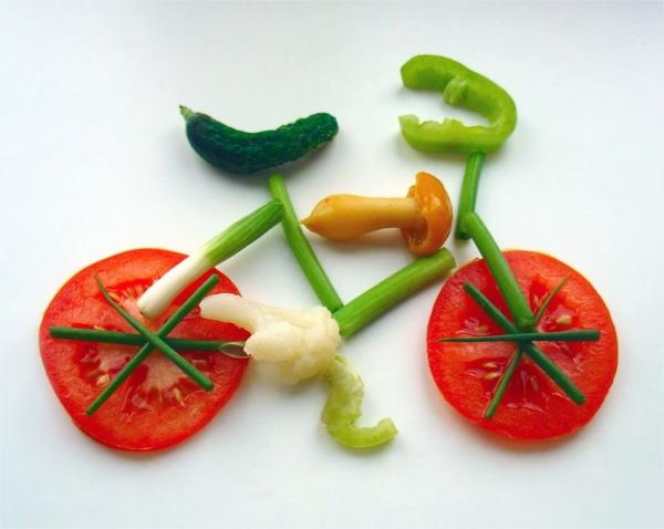 ποδήλατο κίνημα άθλημα κάνει φρέσκα λαχανικά
