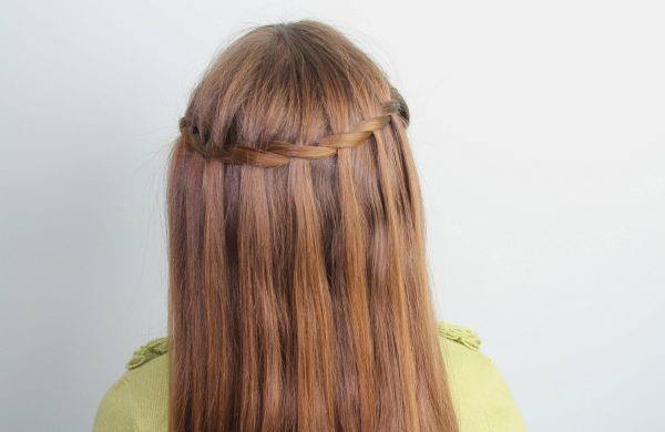 Καταρράκτη Hairstyle - Ιδέες για μακριά μαλλιά