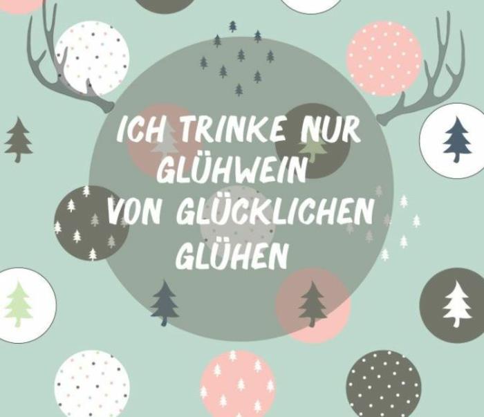 Χριστουγεννιάτικοι χαιρετισμοί και αστείες χριστουγεννιάτικες λέξεις gluehwein