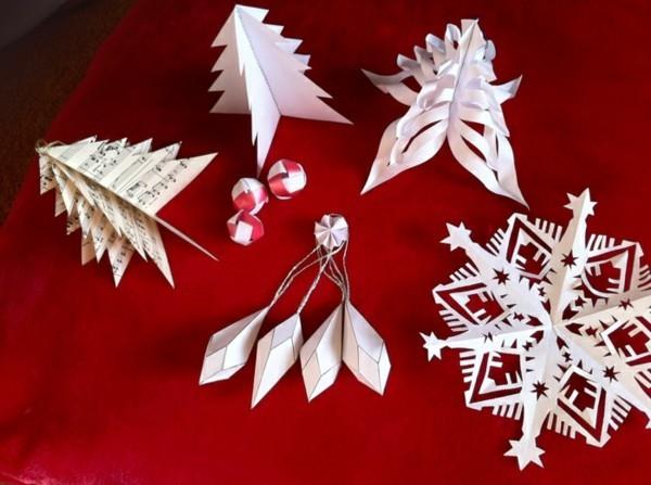Φτιάξτε χριστουγεννιάτικες φιγούρες από χαρτί