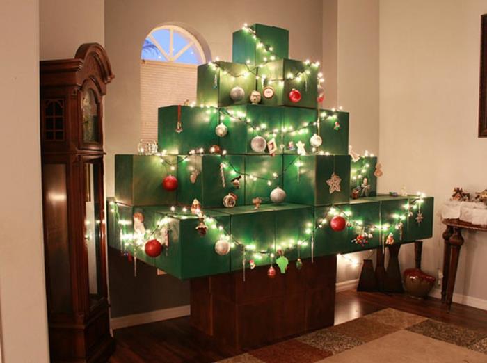 Χριστουγεννιάτικες χειροτεχνίες Χριστουγεννιάτικα δέντρα κουτιά χειροτεχνίας