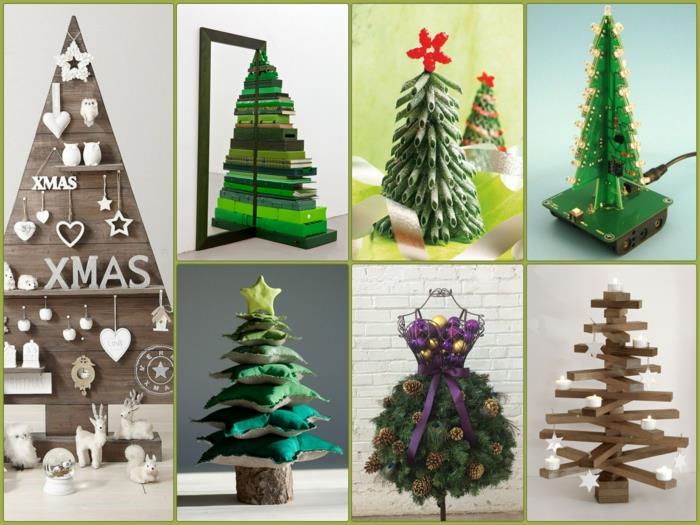 Χριστουγεννιάτικες χειροτεχνίες Φτιάξτε τα δικά σας χριστουγεννιάτικα δέντρα DIY