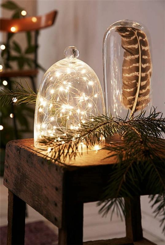 Χριστουγεννιάτικα φώτα LED φωτάκια νεράιδας για εσωτερικό φωτεινά
