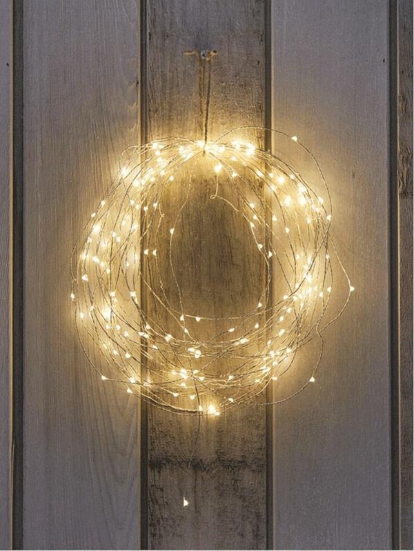 Χριστουγεννιάτικα λαμπάκια LED νεράιδα για στεφάνι εσωτερικής πόρτας