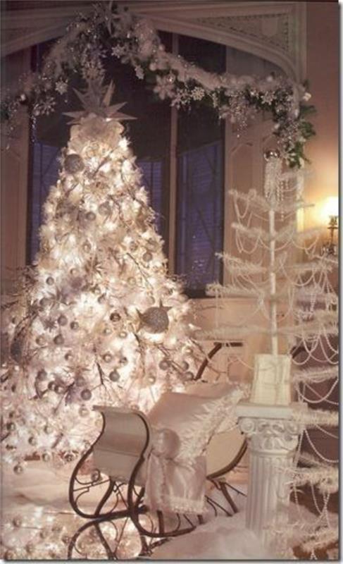 Χριστουγεννιάτικα φώτα και φώτα νεράιδας LED για εσωτερικό λευκό