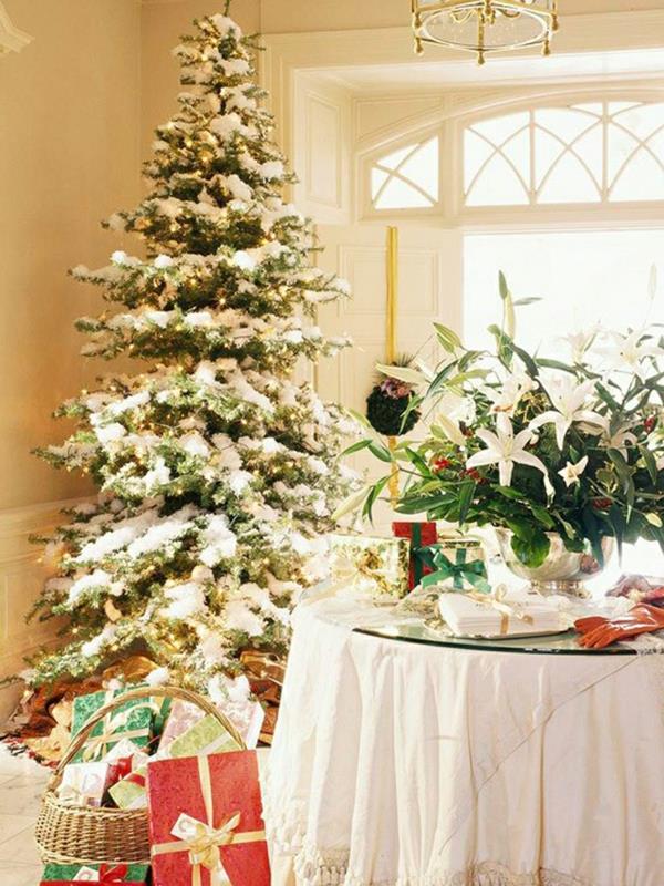 Χριστουγεννιάτικη διακόσμηση για τεχνητό χιόνι Χριστουγεννιάτικου δέντρου