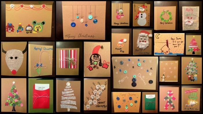 Δημιουργήστε τη δική σας χριστουγεννιάτικη κάρτα με πολύχρωμες ιδέες