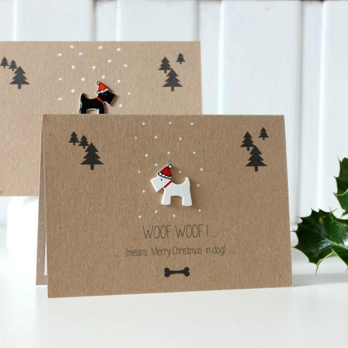 Σχεδιάστε τη δική σας χριστουγεννιάτικη κάρτα με ένα σκύλο