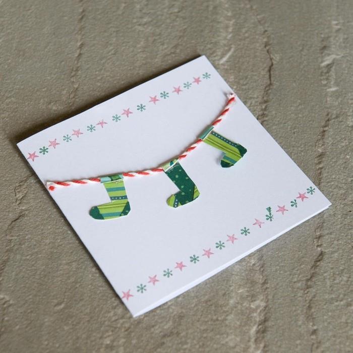 Σχεδιάστε τη δική σας χριστουγεννιάτικη κάρτα με κορδόνι