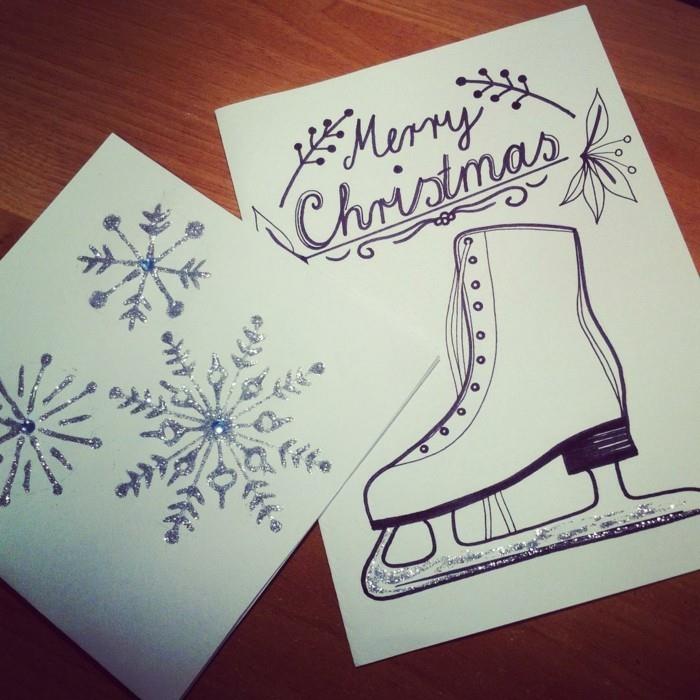 Σχεδιάστε τις δικές σας χριστουγεννιάτικες κάρτες παγοπέδιλα