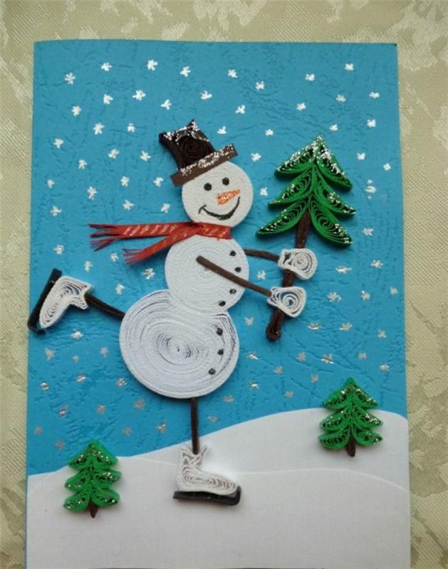 Σχεδιάστε το δικό σας χριστουγεννιάτικο χιονάνθρωπο με έλατο