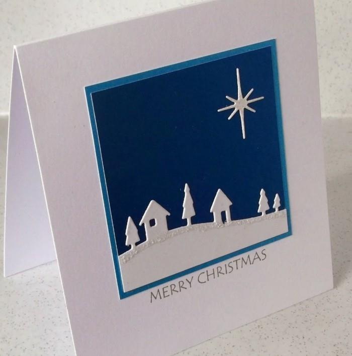 Χριστουγεννιάτικες κάρτες Tinker, ιδέες για tinker και κόλλα
