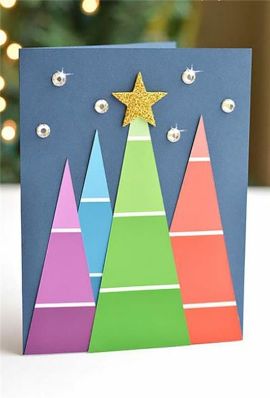 Χριστουγεννιάτικες κάρτες Tinker μόνοι σας μοτίβα ιδεών ιδεών