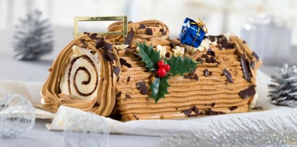 Χριστουγεννιάτικα γλυκά σε όλο τον κόσμο buche de noel a la creme au beurre