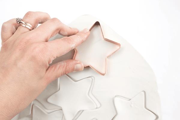 Poinsettia Tinker Fimo Ideas DIY Polymer Clay Cookie Cutter Star