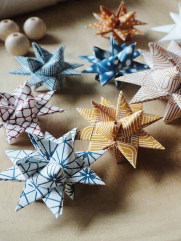 Χριστουγεννιάτικα αστέρια tinker πρότυπα παιδιά 3D εφέ