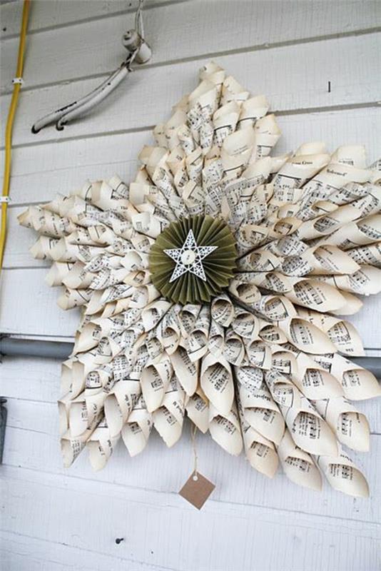 Τα ξύλινα πάνελ Poinsettia κάνουν τα δικά σας πρότυπα για παιδική τέχνη χαρτιού