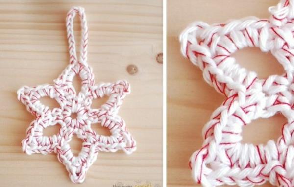 Χριστουγεννιάτικα αστέρια tinker πρότυπα παιδιά πλέξιμο ροζ