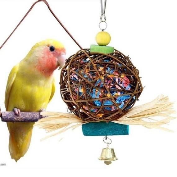 Φτιάξτε τα δικά σας παιχνίδια budgie DIY παιχνίδια πουλιών