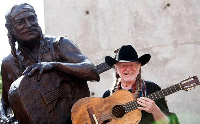 Willie Nelson άγαλμα διασημότητα μουσικός ειδήσεων