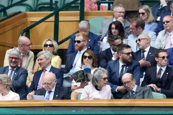 Το Wimbledon 2019 Royal Box Star και ο Asterisk παρακολουθούν το παλαιότερο τουρνουά τένις