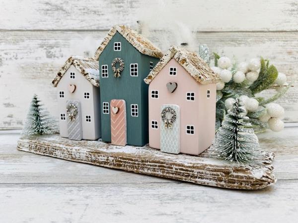 Tinker χειμερινό τοπίο - Χριστουγεννιάτικες ιδέες, φανταστικές απλές οδηγίες και συμβουλές dorf deko wood diy