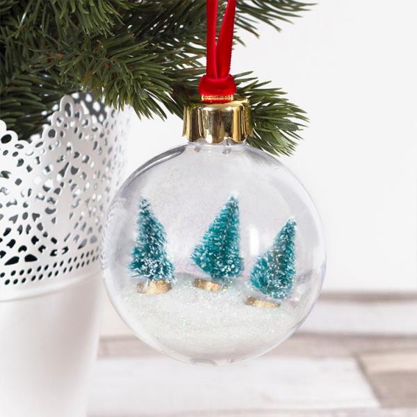 Tinker χειμερινό τοπίο - Χριστουγεννιάτικες ιδέες, φανταστικές απλές οδηγίες και συμβουλές στολίδι Χριστουγεννιάτικα δέντρα