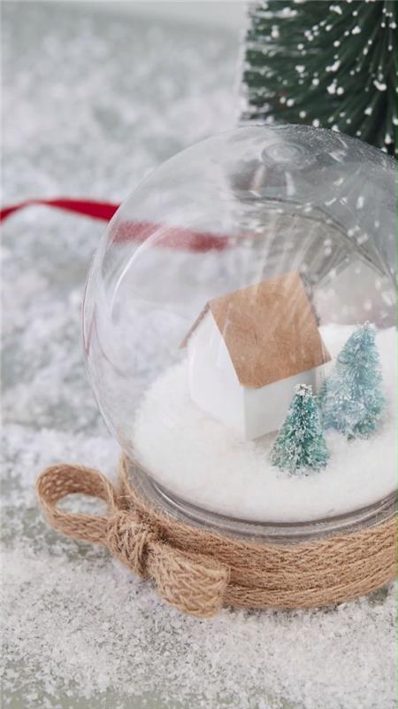 Tinker χειμερινό τοπίο - Χριστουγεννιάτικες ιδέες, φανταστικά απλές οδηγίες και συμβουλές snow globe diy jason jar