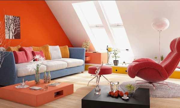 ζωγραφική πορτοκαλί τοίχους σχεδιασμός τοίχων φεγγίτες