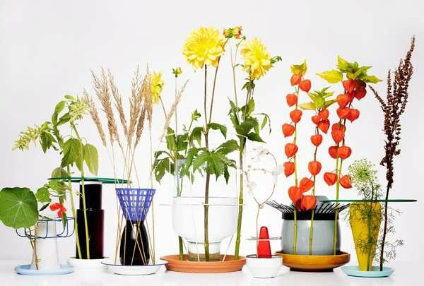 λουλούδια φυτά εσωτερικού χώρου φτιάξτε γλάστρες μόνοι σας
