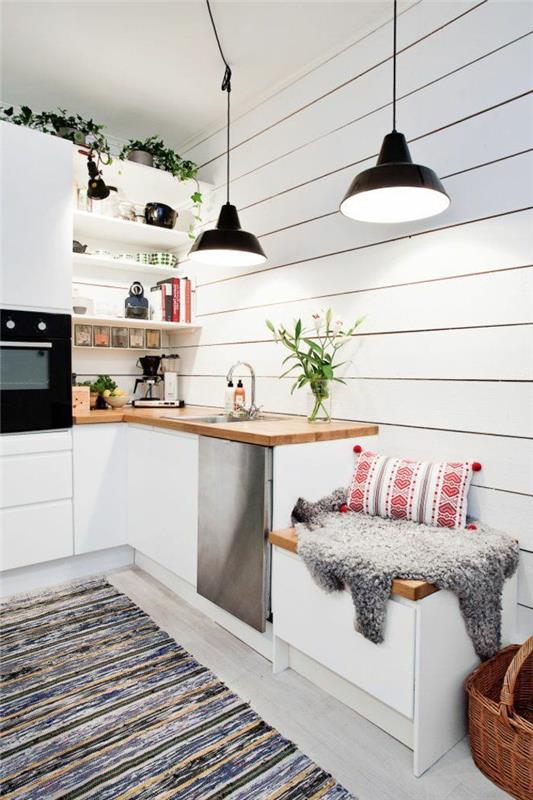 Ιδέες ζωντανής κουζίνας για μικρούς χώρους