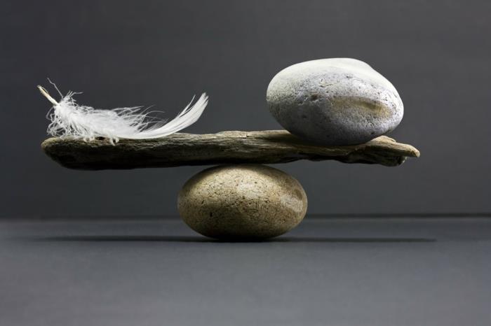 Yin Yang που σημαίνει ισορροπία ισορροπίας