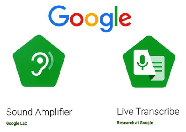 Δύο υπέροχες νέες εφαρμογές από την Google διευκολύνουν την επικοινωνία των ατόμων με προβλήματα ακοής με τις δύο νέες εφαρμογές, ζωντανή μεταγραφή ενισχυτή ήχου