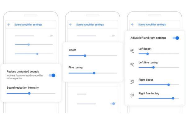 Δύο υπέροχες νέες εφαρμογές από την Google διευκολύνουν την επικοινωνία των ατόμων με προβλήματα ακοής στις ρυθμίσεις του ενισχυτή ήχου