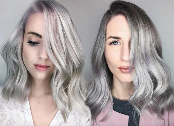 Υπάρχουν δύο διαφορετικοί τρόποι για να χρωματίσετε τα μαλλιά γκρίζα