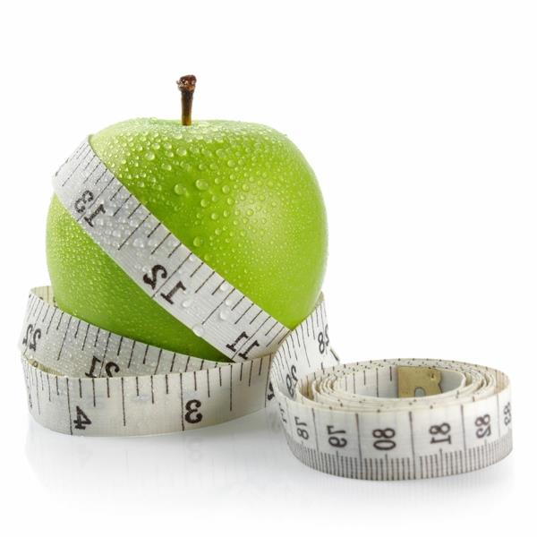 Χάστε βάρος με ευχάριστη μεζούρα ράφτη μήλου
