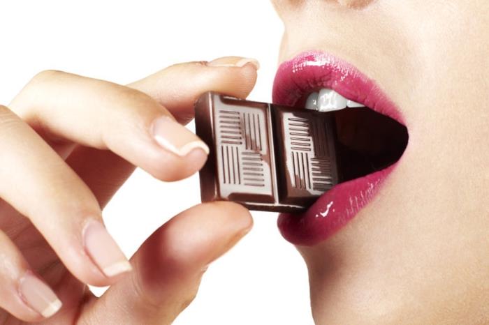 χάστε βάρος με υγιεινή τροφή σοκολάτας