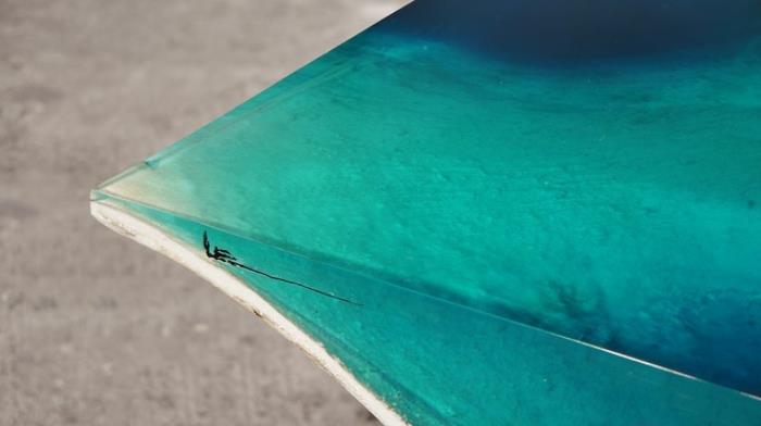 ακρυλικό γυαλί τραπεζάκι σαλονιού ωκεανός τραπεζαρία τραπέζι τραπεζαρίας έπιπλα σχεδιαστών τραπεζιών
